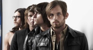 kings of leon shot for nme magazine, location elms lester painting rooms